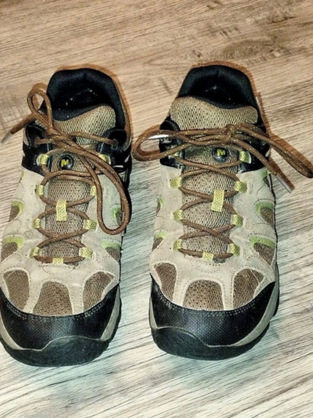 Merrell Boulder Men's Hiking Athletic Shoes Brown US 10